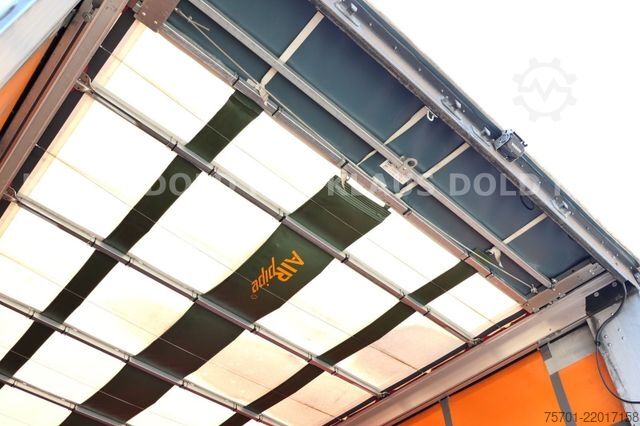 Open semitrailer with tarp SCHWARZMÜLLER SPA 3/E Pritsche safety-roof Edscha Liftachse