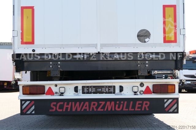 Open semitrailer with tarp SCHWARZMÜLLER SPA 3/E Pritsche safety-roof Edscha Liftachse