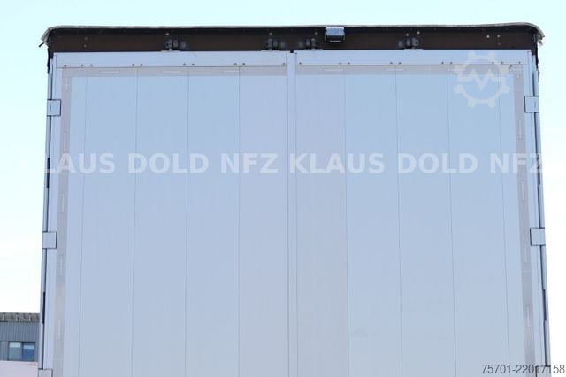 Open semitrailer with tarp SCHWARZMÜLLER SPA 3/E Pritsche safety-roof Edscha Liftachse