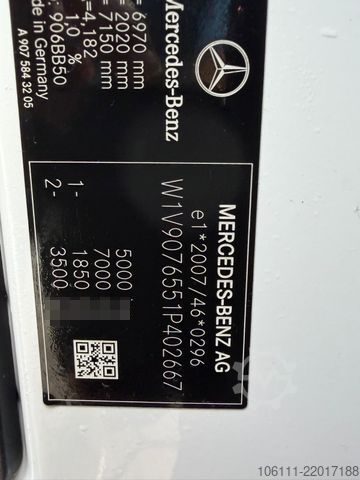 High top van MERCEDES-BENZ Sprinter III Kasten 516 CDI RWD