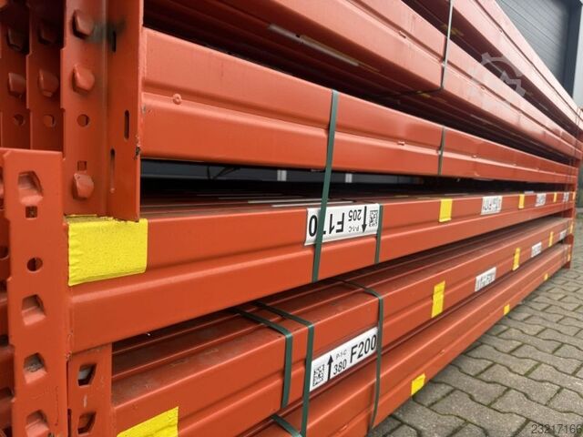 Hochregallager Palettenregaltraverse META Thyssen / K: 120 x 50 mm lichte Weite: 3.600 mm
