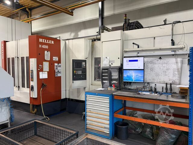 Horizontal machining center Heller H 4000