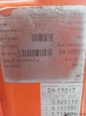 ROBOT IRB240 M98A IRB2400L