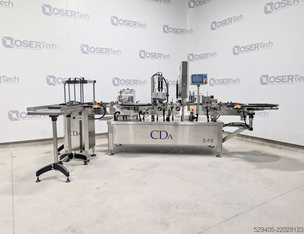 Filling line for bottles / vials CDA E-fill