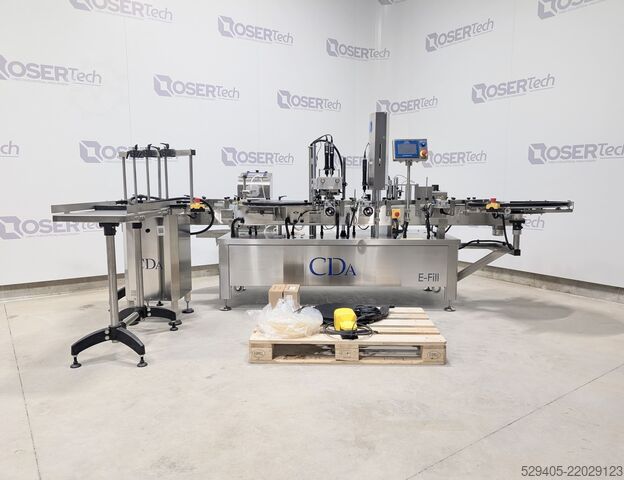 Filling line for bottles / vials CDA E-fill