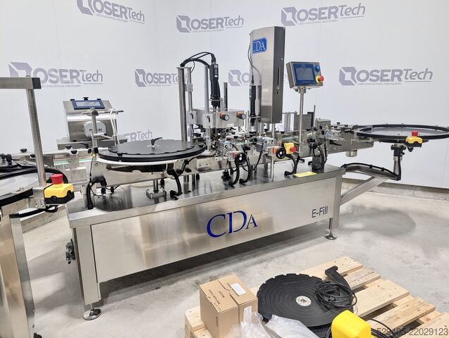 Filling line for bottles / vials CDA E-fill