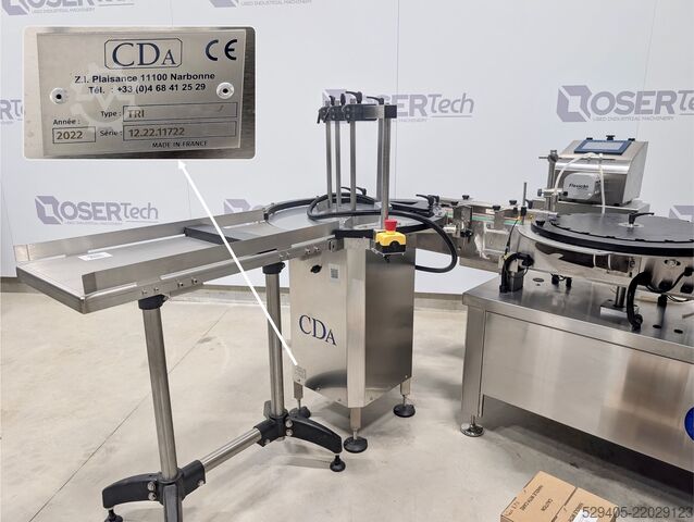 Filling line for bottles / vials CDA E-fill