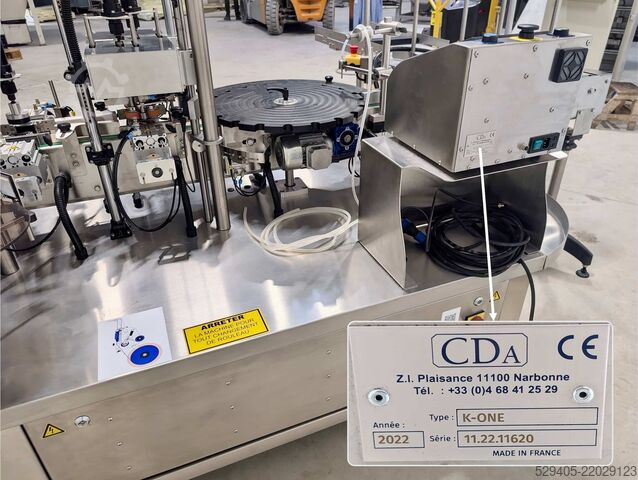 Filling line for bottles / vials CDA E-fill