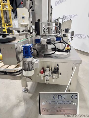 Filling line for bottles / vials CDA E-fill