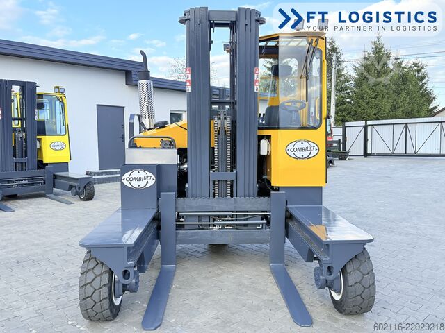 4-way forklift Combilift C5000XL GAS TRIPLEX 5550 FREE-LIFT CABIN
