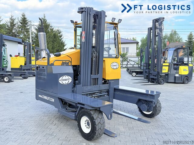 4-way forklift Combilift C5000XL GAS TRIPLEX 5550 FREE-LIFT CABIN