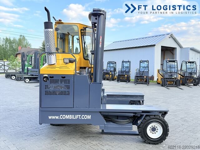 4-way forklift Combilift C5000XL GAS TRIPLEX 5550 FREE-LIFT CABIN