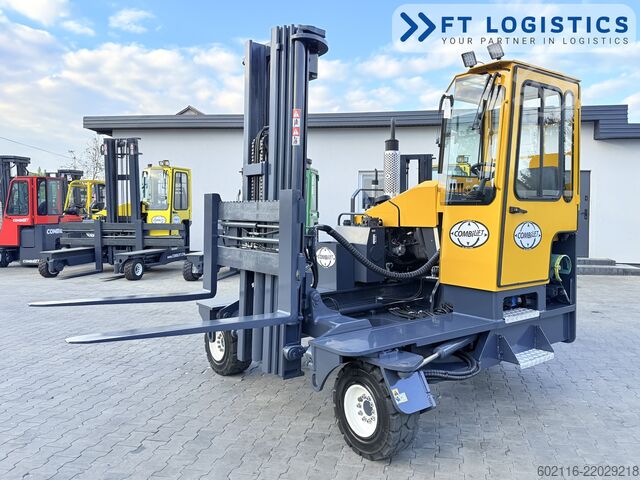 4-way forklift Combilift C5000XL GAS TRIPLEX 5550 FREE-LIFT CABIN