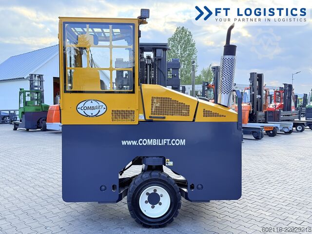 4-way forklift Combilift C5000XL GAS TRIPLEX 5550 FREE-LIFT CABIN