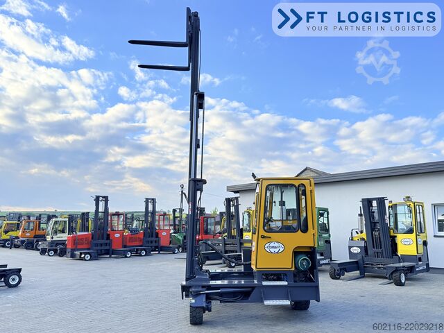 4-way forklift Combilift C5000XL GAS TRIPLEX 5550 FREE-LIFT CABIN