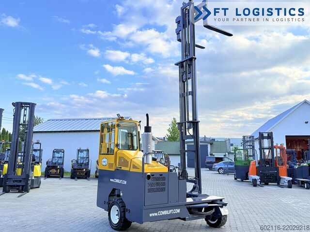 4-way forklift Combilift C5000XL GAS TRIPLEX 5550 FREE-LIFT CABIN