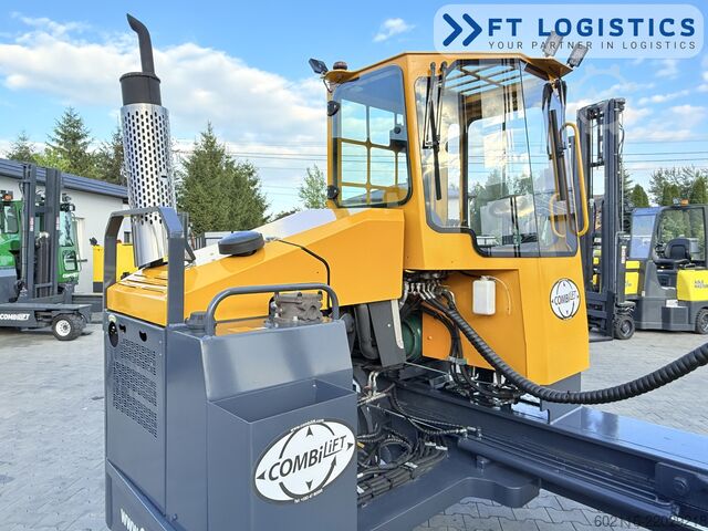 4-way forklift Combilift C5000XL GAS TRIPLEX 5550 FREE-LIFT CABIN