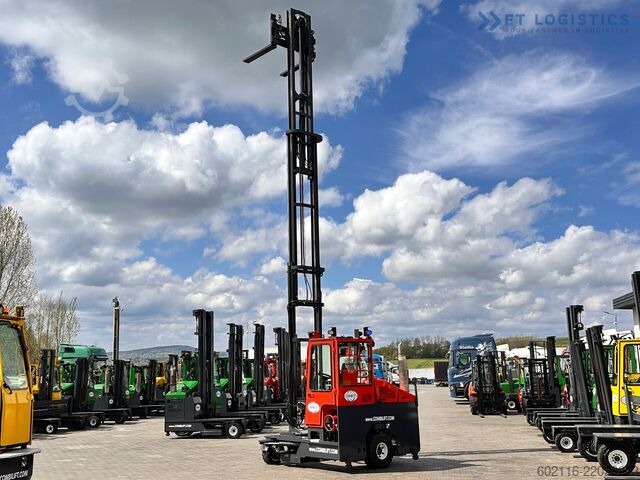 4-way forklift truck Combilift C4000 / GAS / TRIPLEX / 9300MM /LIKE NEW