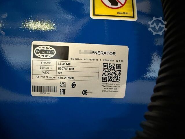 Generator set FG Wilson PRO115-4 - 115 kVA Genset Stage V - DPX-16046