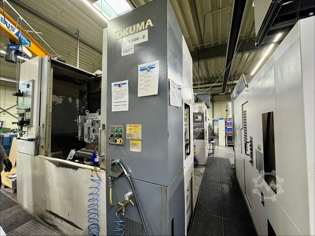 Horizontal-Bearbeitungszentrum Okuma MA 600 HB