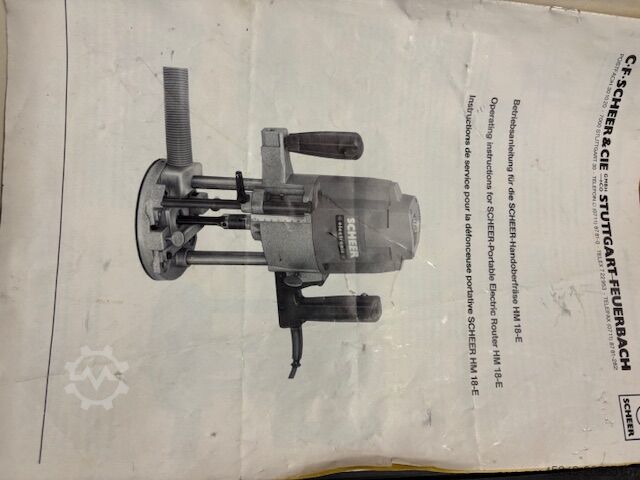 Küchenarbeitsplattenfräse Scheer FG 314-2