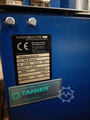 Strapping machine Mosca SONIX-MP / RO-M-Fusion