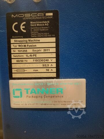 Strapping machine Mosca SONIX-MP / RO-M-Fusion
