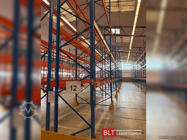 Heavy duty shelving Industrial shelving ca. 100 lfm Stow Palettenregale H:700cm 3200 kg Fachlast Boden +3 , Hochregale