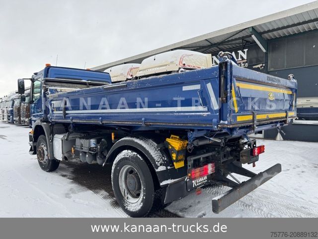 Three-sided tipper truck MERCEDES-BENZ 1833 Axor 4x2 MEILLER Kipper Plane TOP !