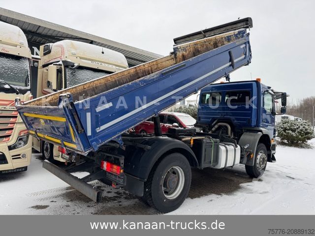 Three-sided tipper truck MERCEDES-BENZ 1833 Axor 4x2 MEILLER Kipper Plane TOP !