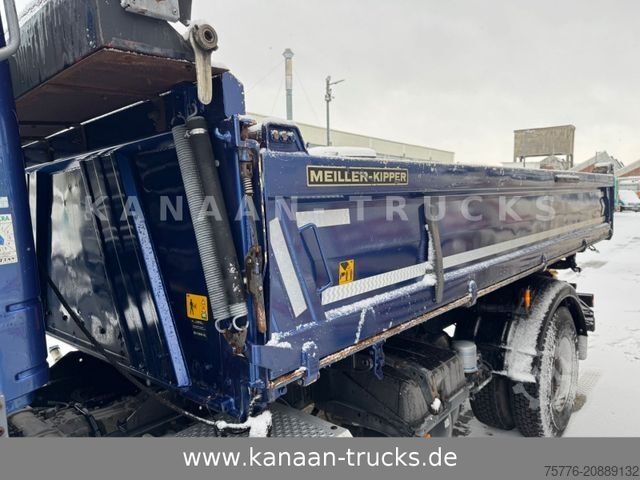 Three-sided tipper truck MERCEDES-BENZ 1833 Axor 4x2 MEILLER Kipper Plane TOP !