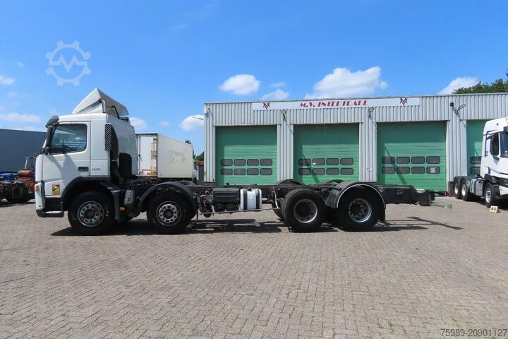 Chassis with cab Volvo FM 12.380 8x4 FULL SPRING.  100% condition!