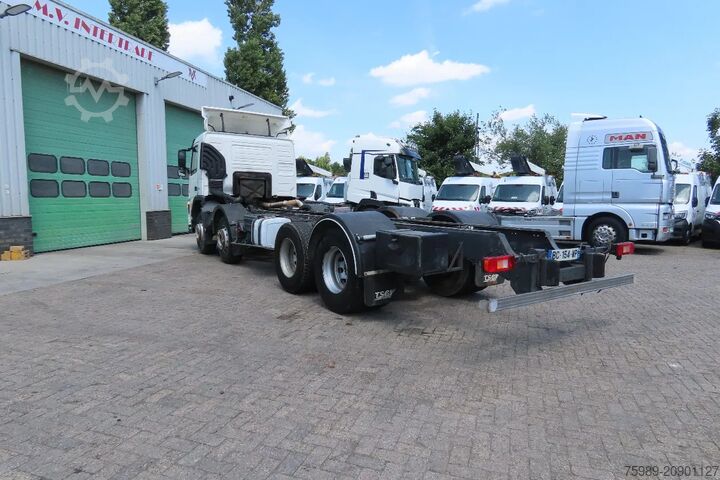 Chassis with cab Volvo FM 12.380 8x4 FULL SPRING. 100% condition!
