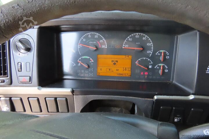 Chassis with cab Volvo FM 12.380 8x4 FULL SPRING. 100% condition!