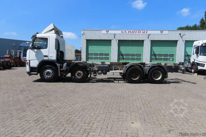 Chassis with cab Volvo FM 12.380 8x4 FULL SPRING. 100% condition!