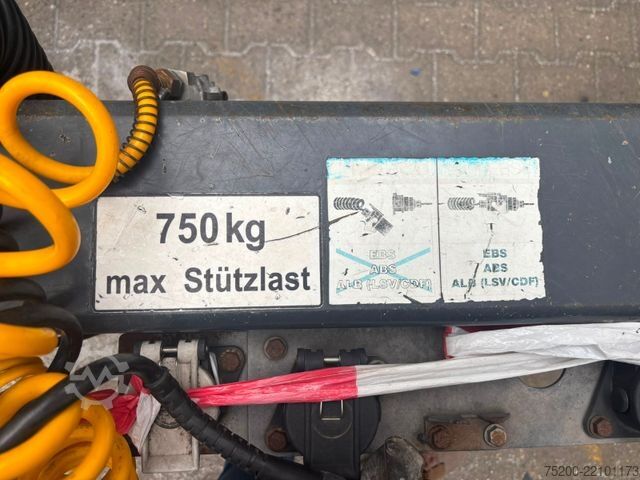 Box trailer SPIER TANDEMANHÄNGER