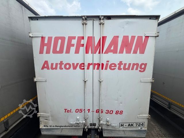 Box trailer SPIER TANDEMANHÄNGER