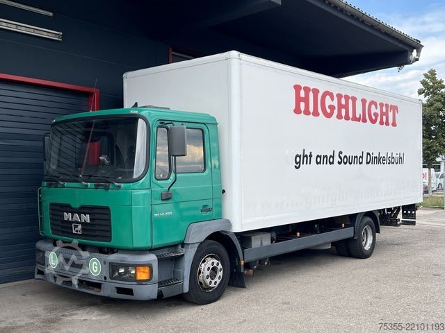 Box truck MAN ME 14.280 Klima Kamera Tempomat AHK 7,45m LBW