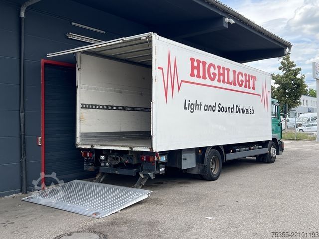 Box truck MAN ME 14.280 Klima Kamera Tempomat AHK 7,45m LBW