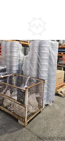 At least 500 sheet metal buckets new/unused Hobock 20 Liter