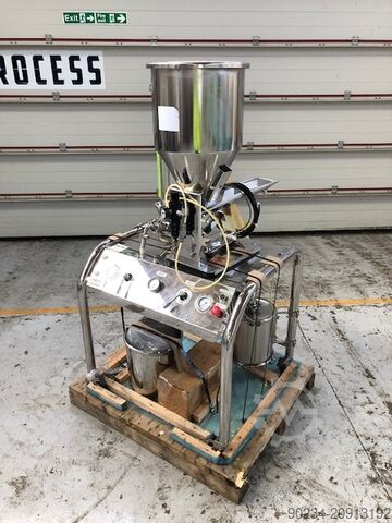 Jetpharma Model MC JetMIll50 Stainless Steel Mobile Jet Mill JET PHARMA MC JetMIll50