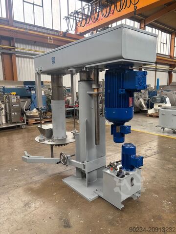 Used Enrico Molteni model ED30 stainless steel disperser. MOLTENI ED30