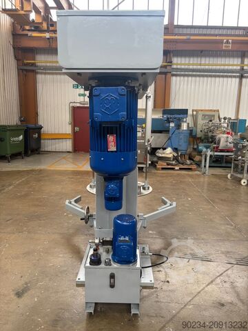 Used Enrico Molteni model ED30 stainless steel disperser. MOLTENI ED30