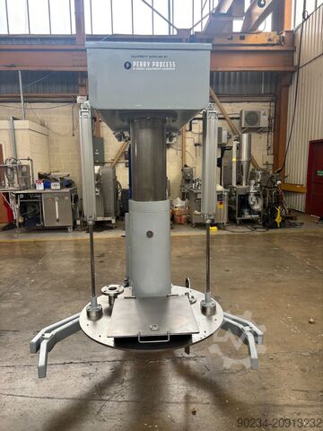 Used Enrico Molteni model ED30 stainless steel disperser. MOLTENI ED30