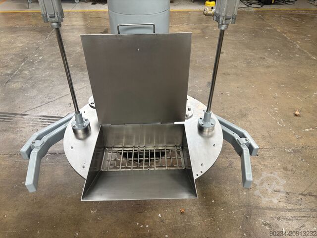 Used Enrico Molteni model ED30 stainless steel disperser. MOLTENI ED30