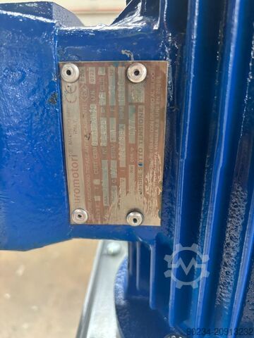 Used Enrico Molteni model ED30 stainless steel disperser. MOLTENI ED30