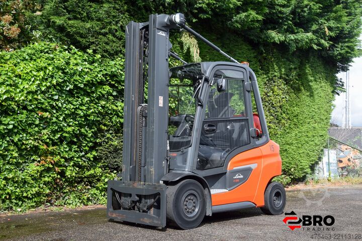 Forklift Linde H35T-01 Triplex