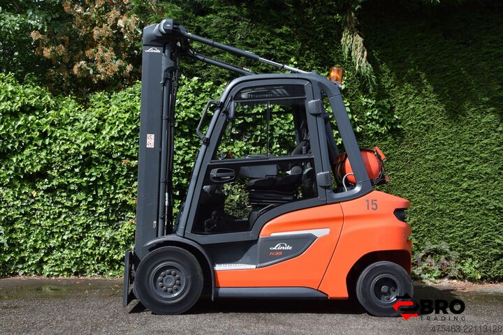 Forklift Linde H35T-01 Triplex