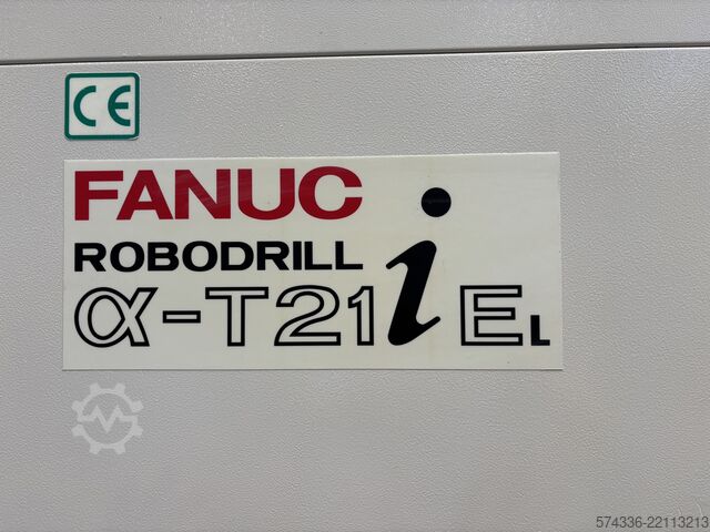 Vertical machining center FANUC ROBODRILL α-T21iEL