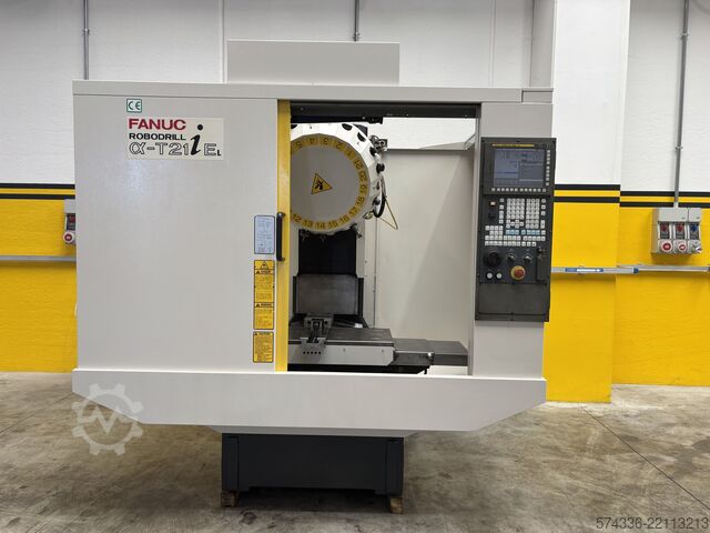 Vertical machining center FANUC ROBODRILL α-T21iEL